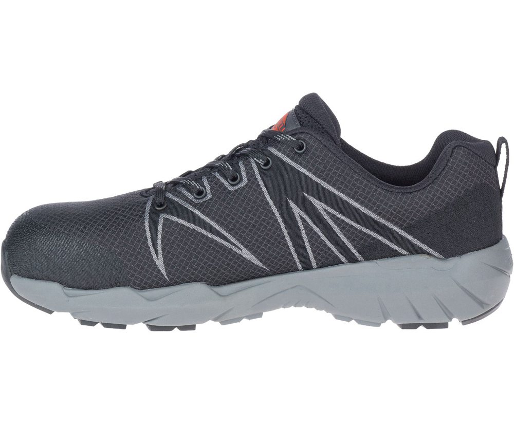 Merrell Løbesko Herre - Fullbench 55 Alloy Toe - Sort - YDT980567